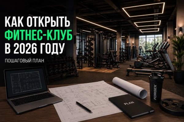 Как открыть фитнес-клуб в 2026 году: пошаговый план