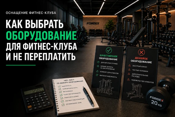 Как выбрать оборудование для фитнес-клуба и не переплатить