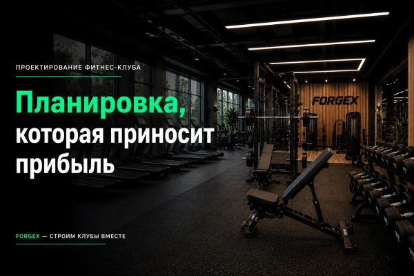 Проектирование фитнес-клуба: планировка, которая приносит прибыль